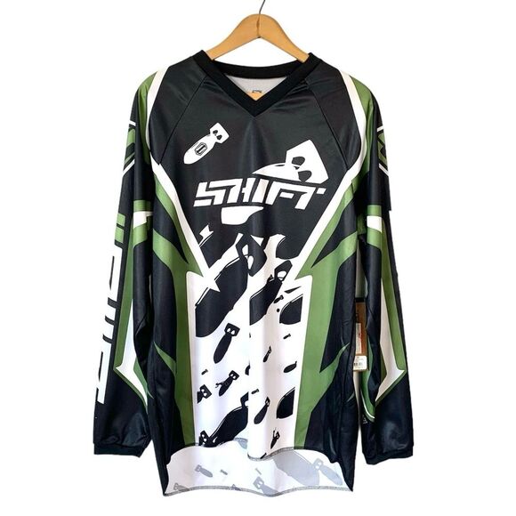 NWT SHIFT Assault Motocross Jersey Long Sleeve - Picture 1 of 6